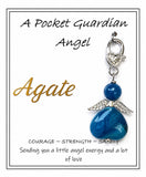 Pocket Guardian angel - Agate
