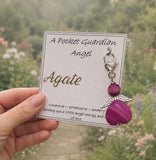 Pocket Guardian angel - Agate