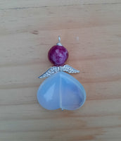 Opalite angel Pink