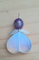 Opalite angel purple