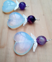 Opalite angel purple